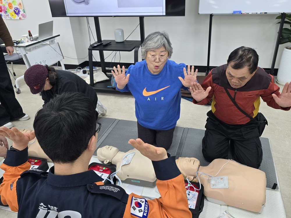 [농아인어르신 쉼마루] '우리가 소중한 생명을 구합니다!' 심폐소생술 안전교육